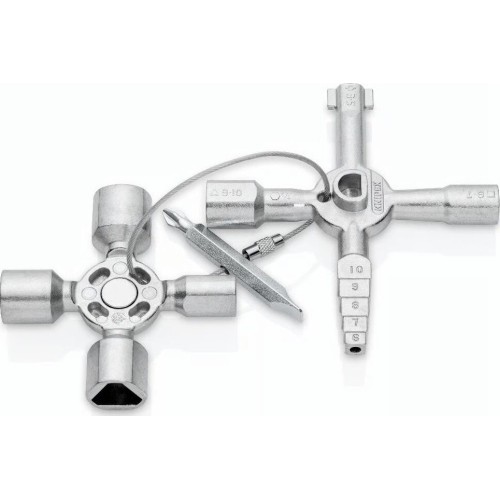 Control cabinet key TwinKey KNIPEX