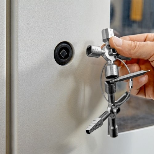 Control cabinet key TwinKey KNIPEX