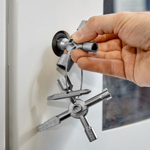 Control cabinet key TwinKey KNIPEX