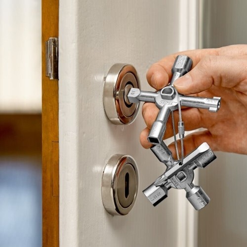 Control cabinet key TwinKey KNIPEX