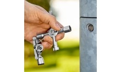 Control cabinet key TwinKey KNIPEX