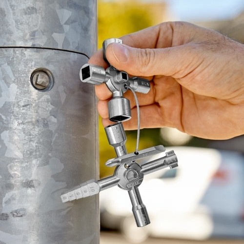 Control cabinet key TwinKey KNIPEX