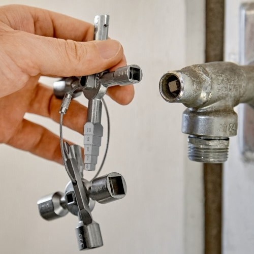 Control cabinet key TwinKey KNIPEX