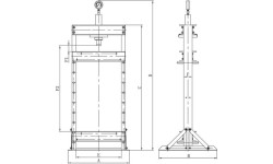 Hidraulinis presas Bernardo WK 20 FH
