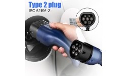 EV Įkroviklis nešiojamas 3.6kW 16A EVFUEL Type 2