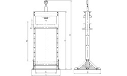 Pneumatinis presas Bernardo PWK 10 T