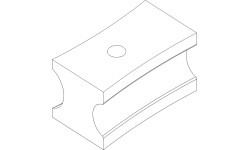 Forma lenkimui Bernardo 1 1/4“ W (Ø31,8) x 1 1/2“ W (Ø38,1) for BM 42 A / BM 60 A staklėms