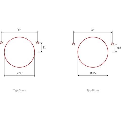 Gręžimo staklės baldų lankstų įstatymui Bernardo BBM 35 M - Blum