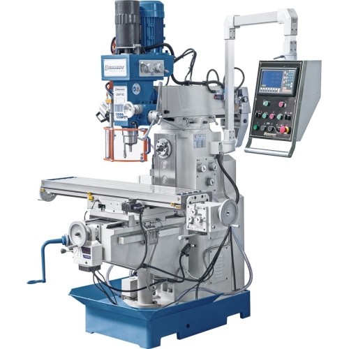 UWF 90 incl. 3-axis digital readout ES-12 H and pneumatic tool clamping