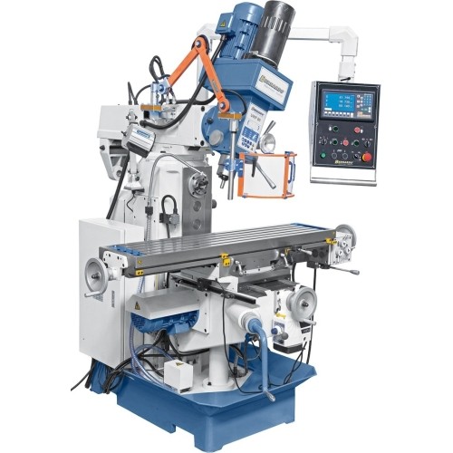 UWF 90 incl. 3-axis digital readout ES-12 H and pneumatic tool clamping