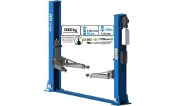 Hidraulinis dviejų kolonų keltuvas su elektromagnetiniu fiksavimu, 5.0t