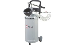 Oil pump with wheels 30l