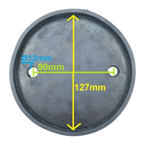 Padas guminis hidraul.keltuvui U-T50E ir U-T60EB