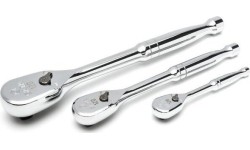 Terkšlė reversinės rinkinys 3vnt. 60TH 120XP (ovalo formos galvutė, metaline rankena)