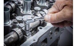 Terkšlė reversinės rinkinys 3vnt. 60TH 120XP (ovalo formos galvutė, metaline rankena)