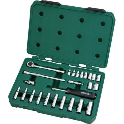 Galvučių rink. 1/4'(5/32'-1/2') (25vnt) (Colinė sistema)