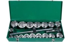 Galvučių rinkinys 1" (22vnt) (6-kamp)(36-85mm)