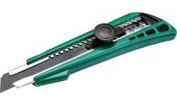 Plastic grip knife 8-point 18mm