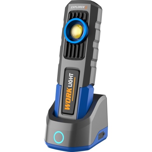 Prožektorius darbui COB+SMD (įkraunamas)