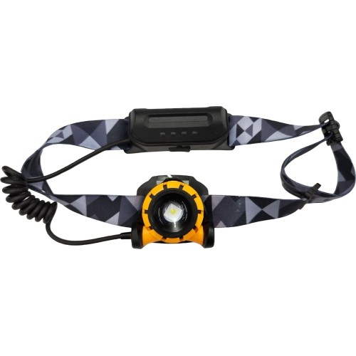 Prožektorius darbui COB (ant galvos, įkraunamas) 5050K