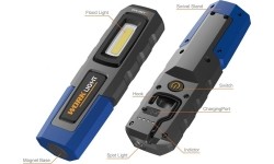 Prožektorius darbui COB+SMD (įkraunamas)