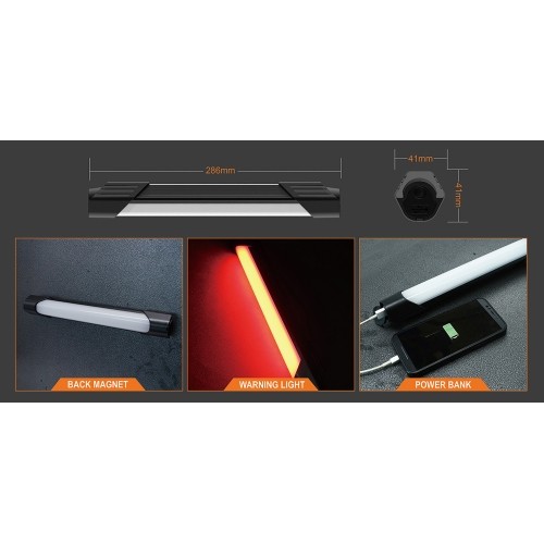 Šviestuvas darbui  COB (įkraunamas)