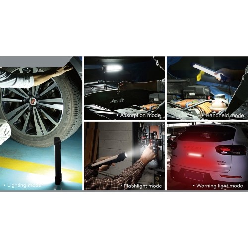 Šviestuvas darbui  COB (įkraunamas)