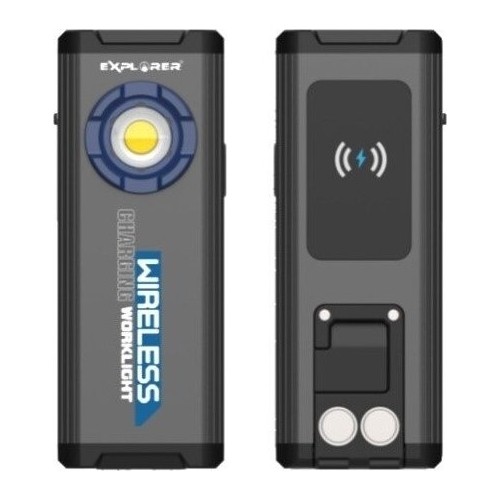 Prožektorius darbui COB LED (su belaidžio įkrovimo stotele)