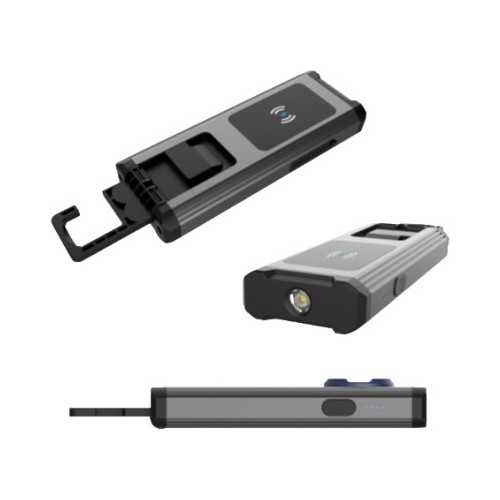 Prožektorius darbui COB LED (su belaidžio įkrovimo stotele)