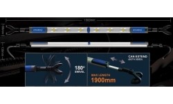 Prožektorius darbui COB po mašinos variklio dangčiu (įkraunamas)