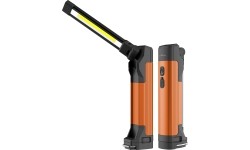 Prožektorius darbui COB (4W) + SMD (įkraunamas)