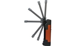 Prožektorius darbui COB (4W) + SMD (įkraunamas)