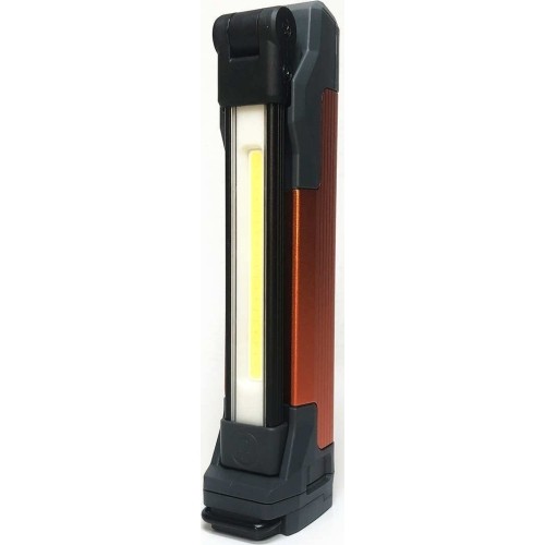 Prožektorius darbui COB (4W) + SMD (įkraunamas)