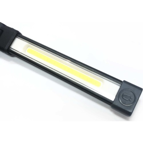 Prožektorius darbui COB (4W) + SMD (įkraunamas)