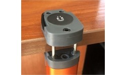 Prožektorius darbui COB (4W) + SMD (įkraunamas)