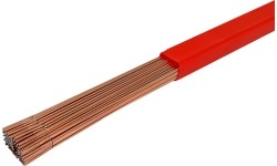 SG2 ER70S-6 TIG welding wire 5kg 1m tube - 2.4mm