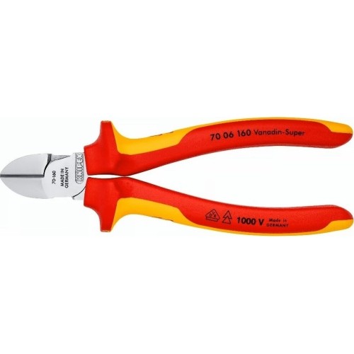 Diagonal cutting pliers industrial insulated 160mm (1000V) KNIPEX