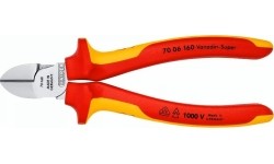 Diagonal cutting pliers industrial insulated 160mm (1000V) KNIPEX