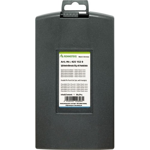 Kaiščių išmušėjų rinkinys 5vnt. su rankos apsauga RENNSTEIG