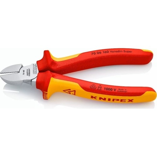 Diagonal cutting pliers industrial insulated 160mm (1000V) KNIPEX