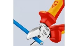 Diagonal cutting pliers industrial insulated 160mm (1000V) KNIPEX