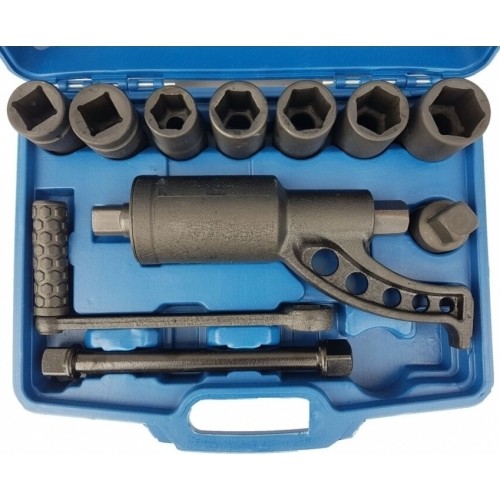 Labor saving wrench 1:64 with sockets set