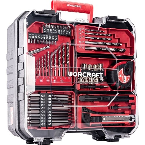 Li-ion Cordless Driver / Drill 20V with accesory kit 74pcs, 2x2.0Ah