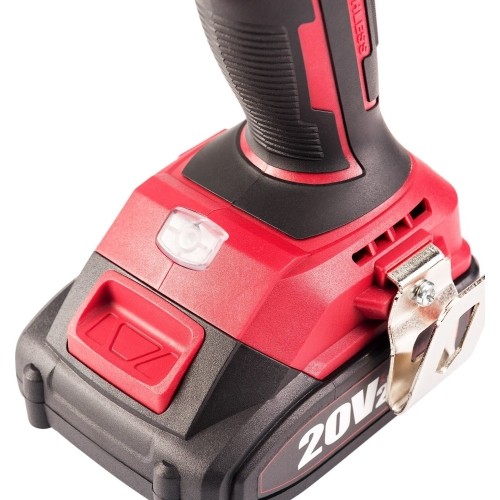 Li-ion Cordless Driver / Drill 20V with accesory kit 74pcs, 2x2.0Ah