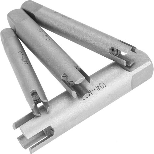 Screw tap extractor set 10pcs M4-M24