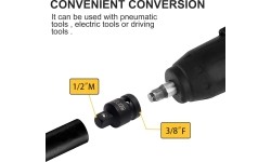 1/4" + 3/8" + 1/2" + 3/4" Impact adaptors set 6pcs