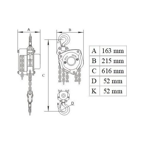 Grandininė gervė 5t