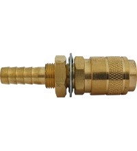 R21 panel gas quick connector socket - R21 8,0