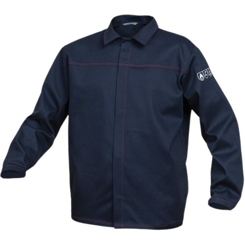 Suvirintojo švarkas Wulkan, nedegus, mėlynas