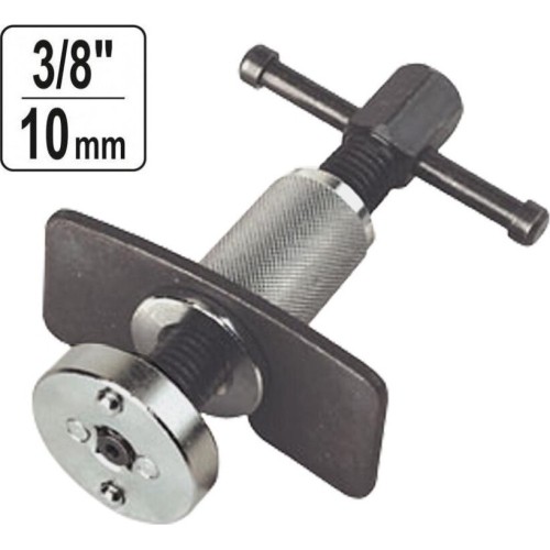 Disc brake piston wind-back tool